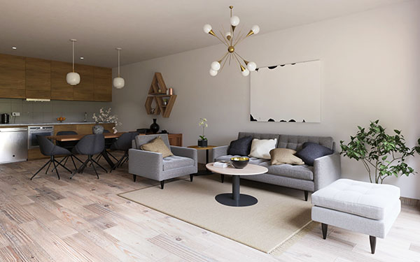 Dos edificios de viviendas en L'Hospitalet de Llobregat